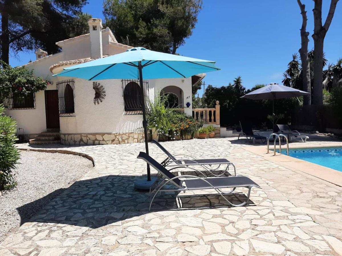 Villa Moreno With Large Private Pool 哈维亚 外观 照片